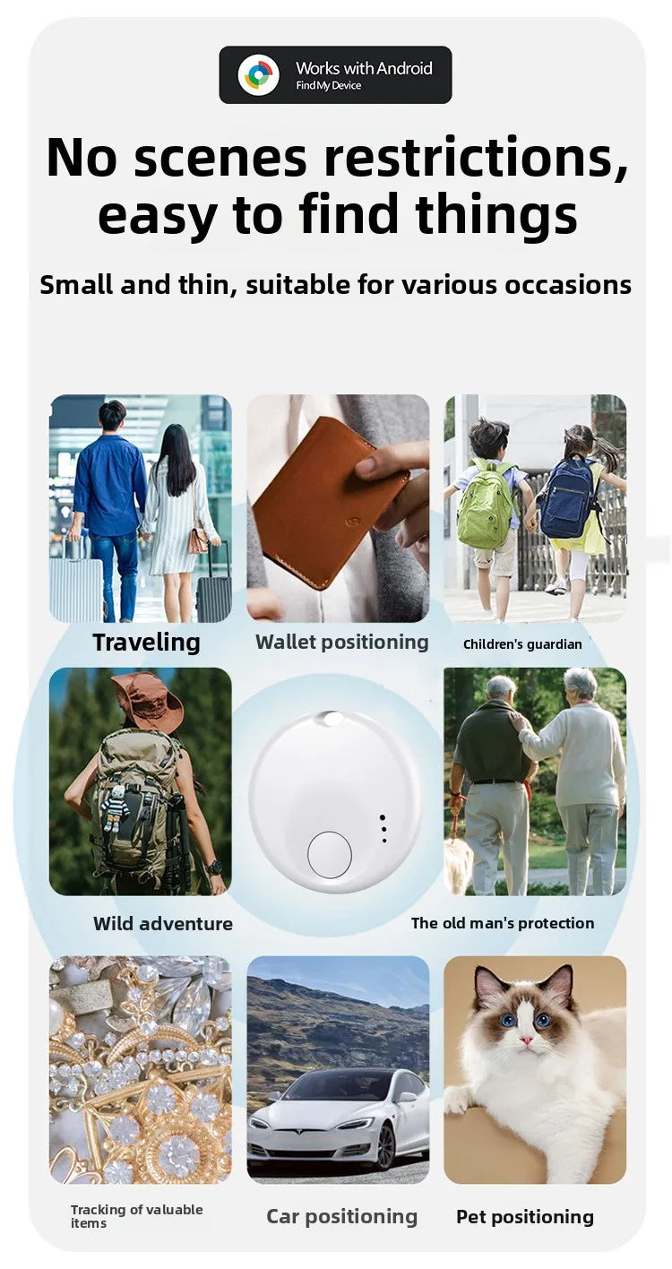Google Find My Gps Tracker Android Smart Activity Airtag Wearable Devices Android Finder Air Tag Tracker Car Smart Electronics